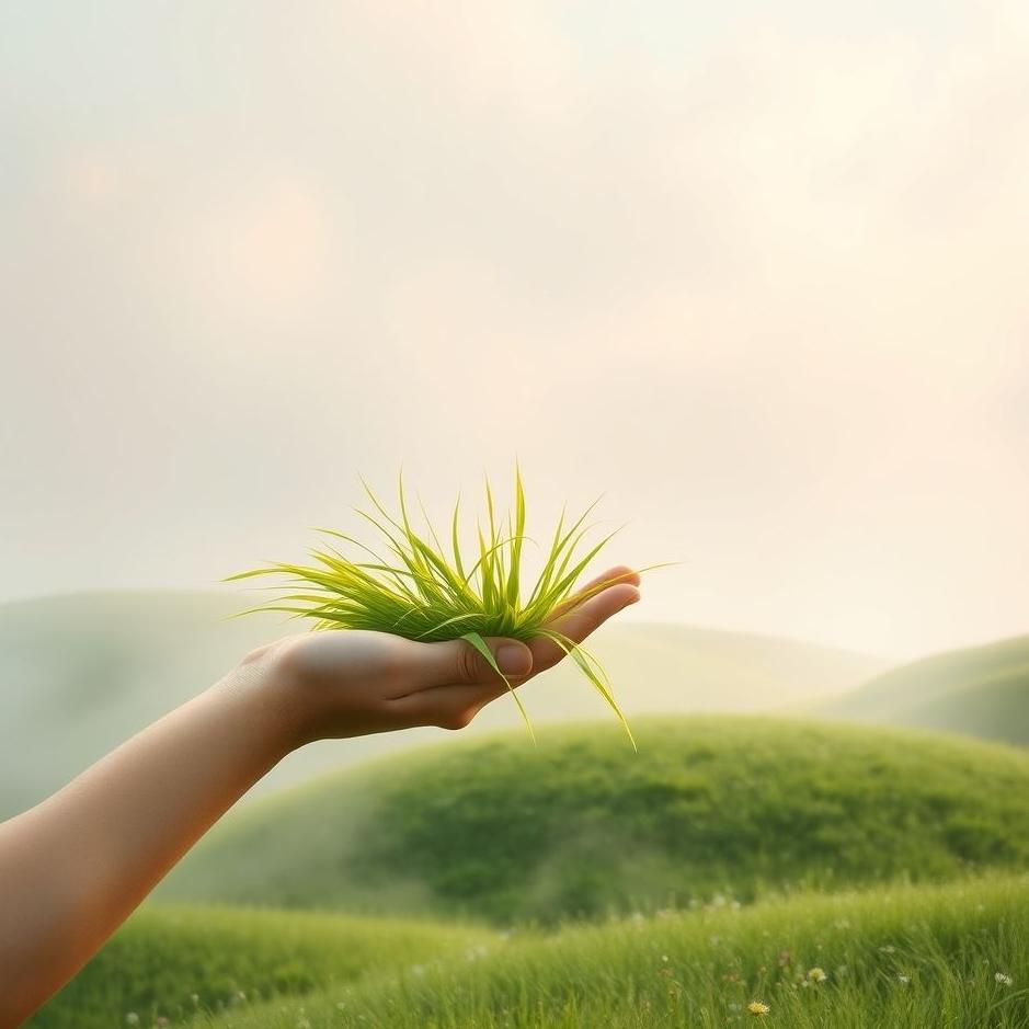 Dream : Giving grass in a dream