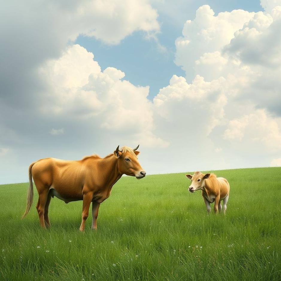 Dream : Giving grass to animals in a dream