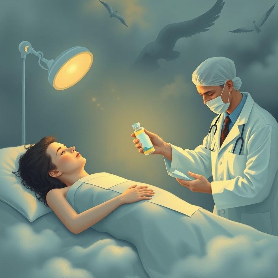 Dream : Giving medicine to a patient in a dream