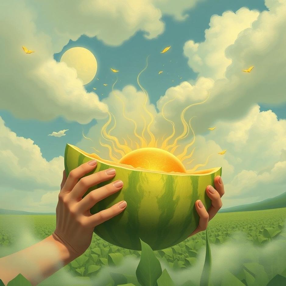Dream : Giving melon in a dream