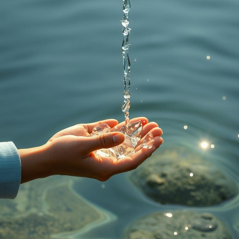 Dream : Giving mineral water in a dream