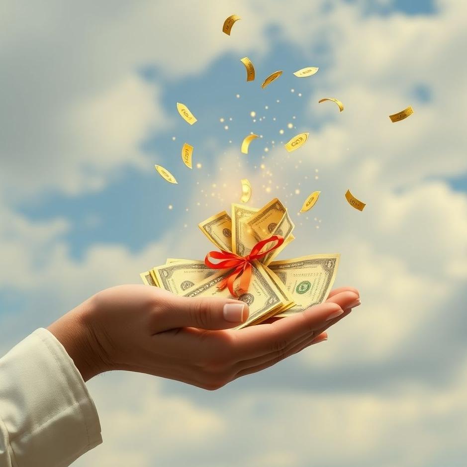 Dream : Giving money as a gift in a dream