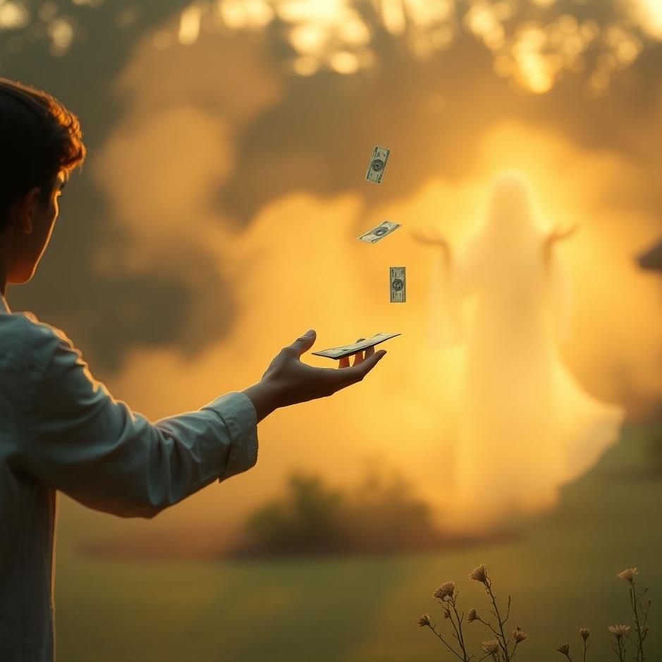 Dream : Giving money back in a dream