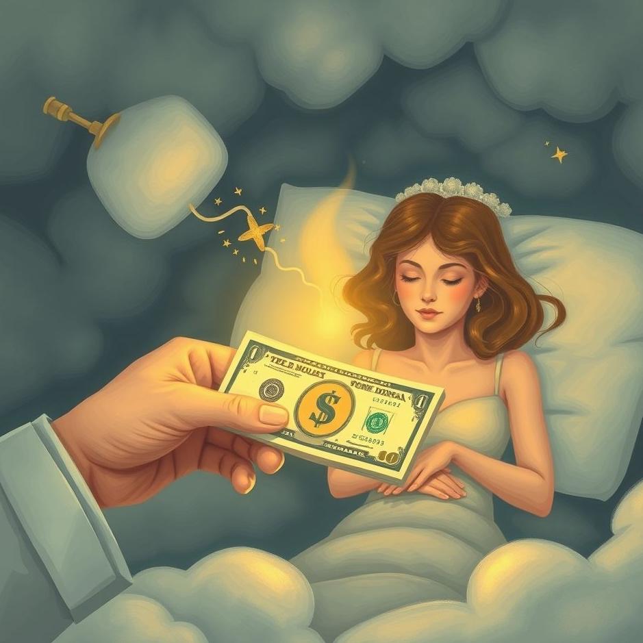 Dream : Giving money to an ex-wife in a dream