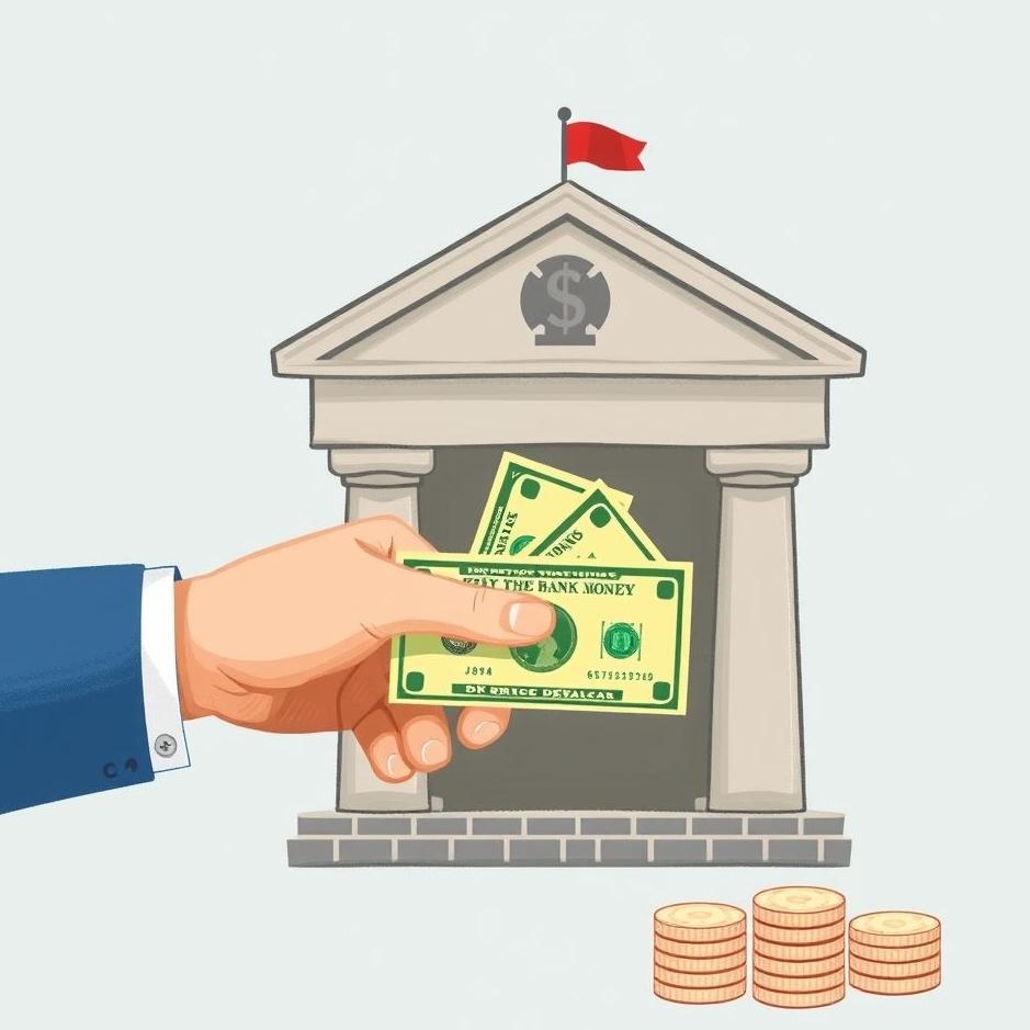 Dream : Giving Money to the Bank