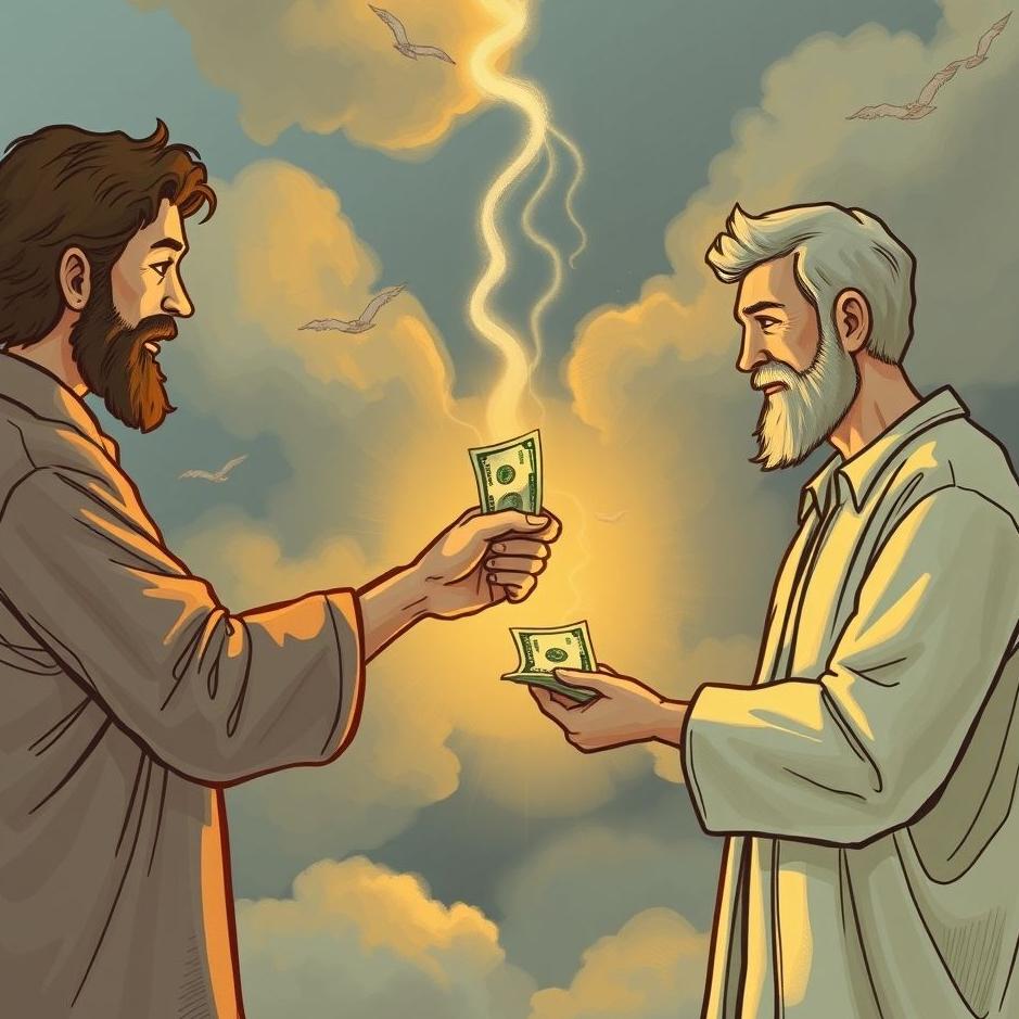 Dream : Giving money to your brother in a dream