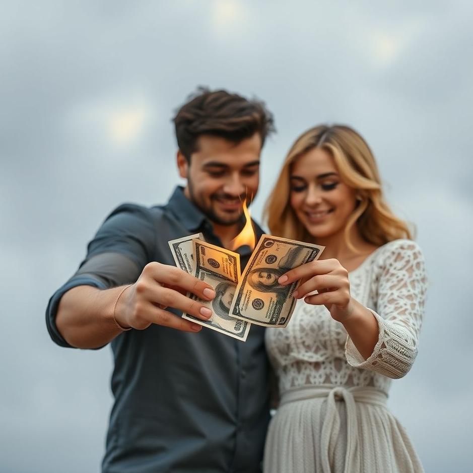 Dream : Giving money to your fiancee in a dream