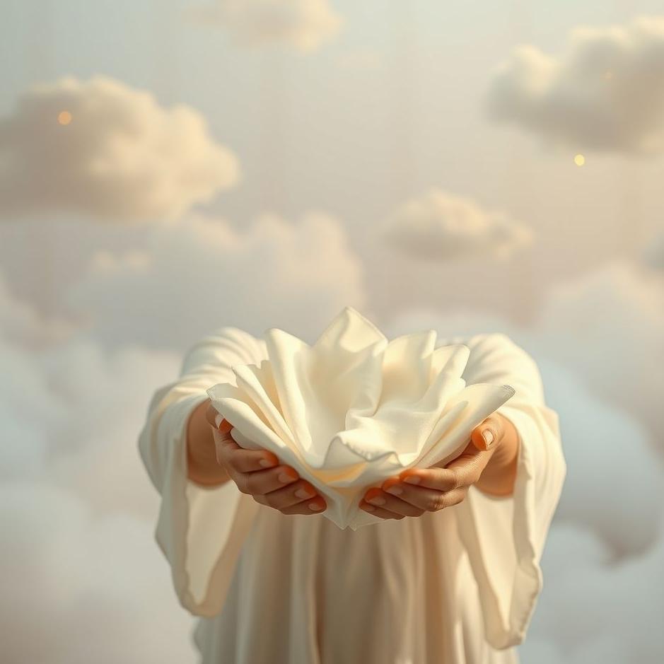 Dream : Giving napkins in a dream