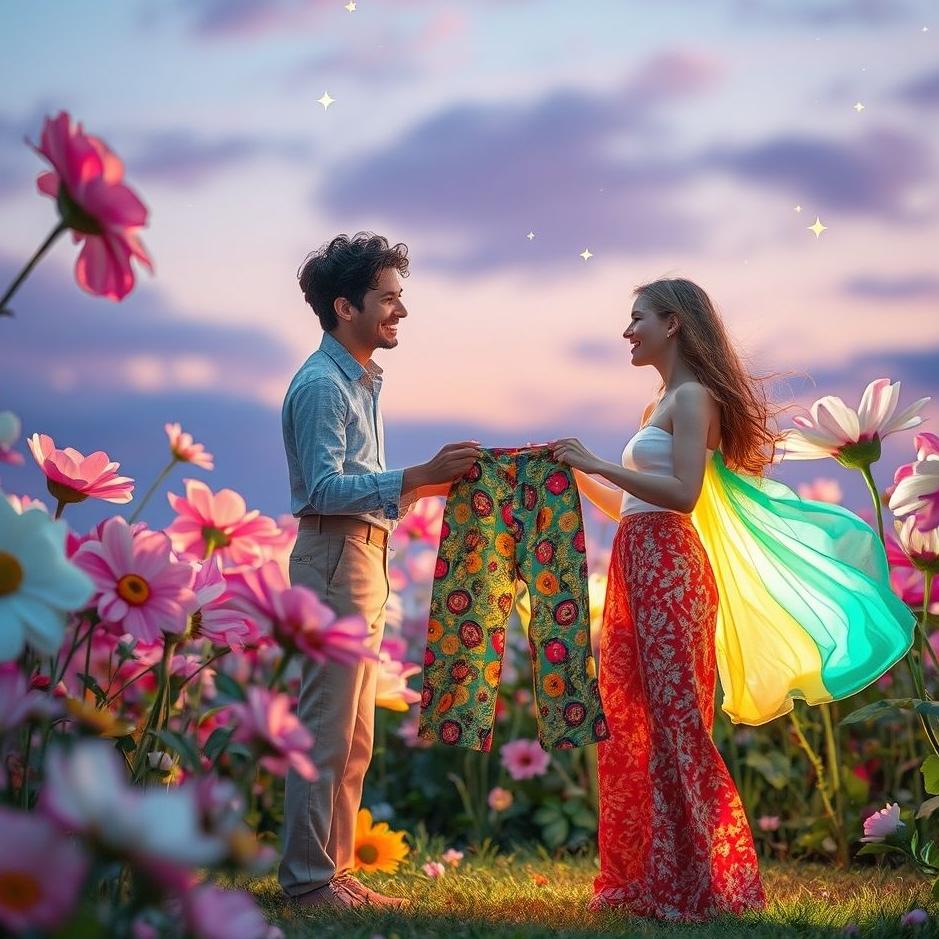 Dream : Giving pants to your friend in the dream