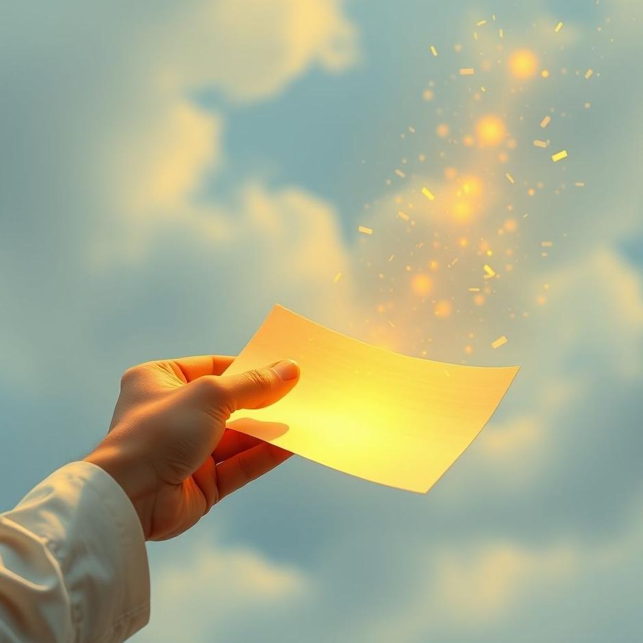 Dream : Giving paper in a dream