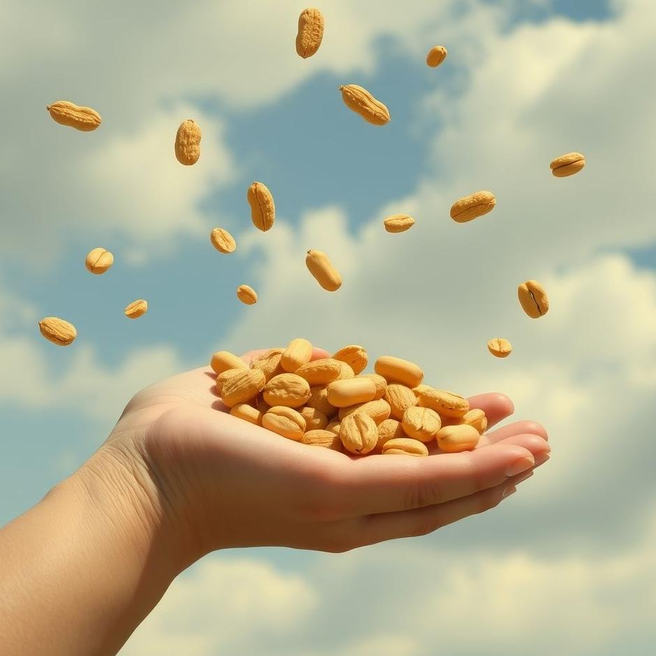 Dream : Giving peanuts in a dream