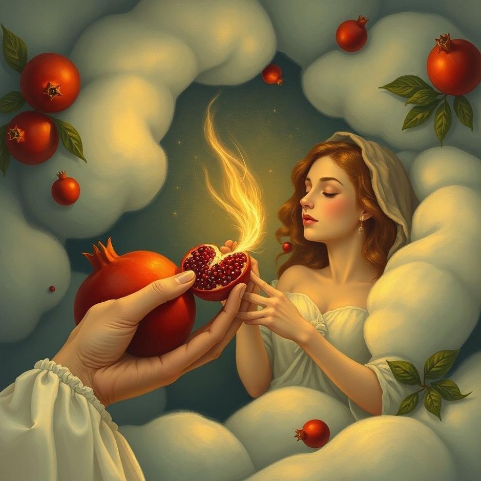 Dream : Giving pomegranate to your loved one in a dream