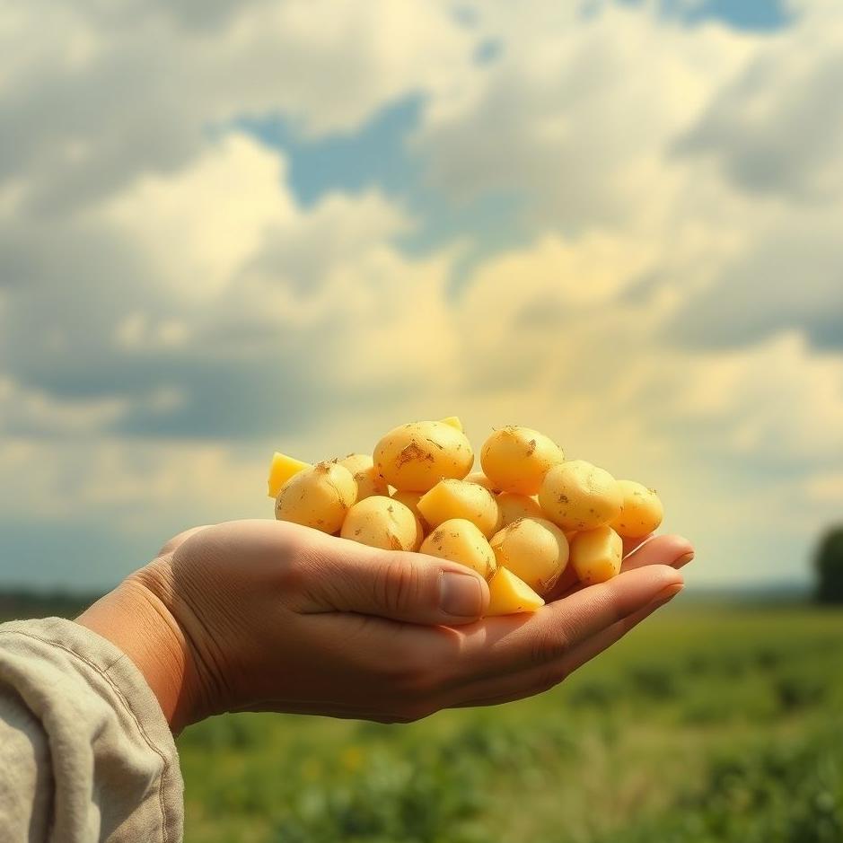 Dream : Giving potatoes in a dream