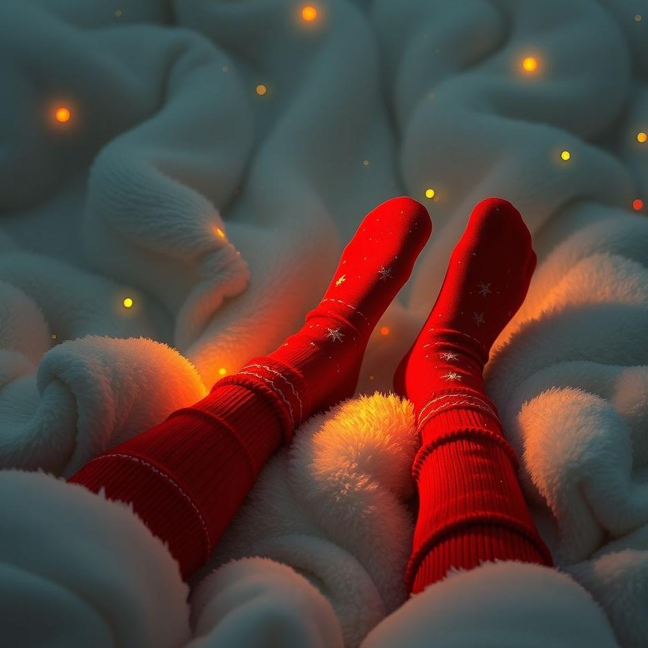 Dream : Giving red socks in a dream