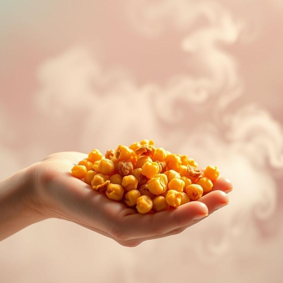 Dream : Giving roasted chickpeas in a dream