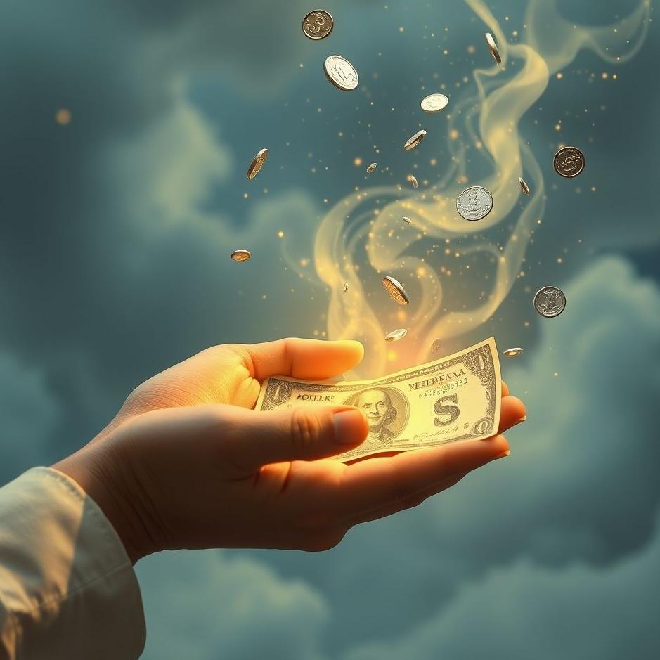 Dream : Giving silver money in a dream