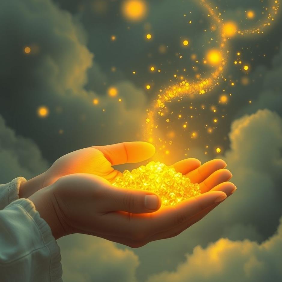 Dream : Giving small gold in a dream