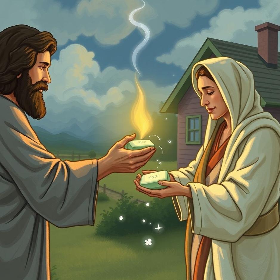 Dream : Giving soap to your neighbor in a dream