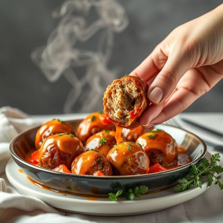 Dream : Giving stuffed meatballs in a dream