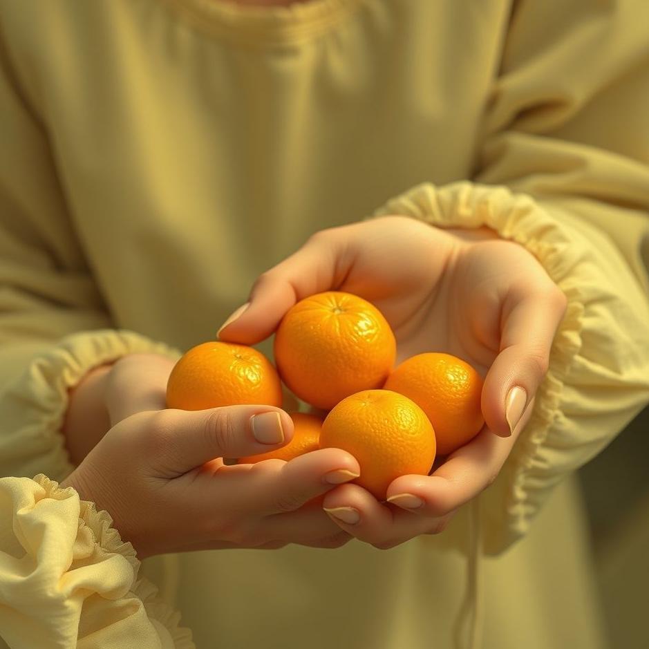Dream : Giving tangerines in a dream