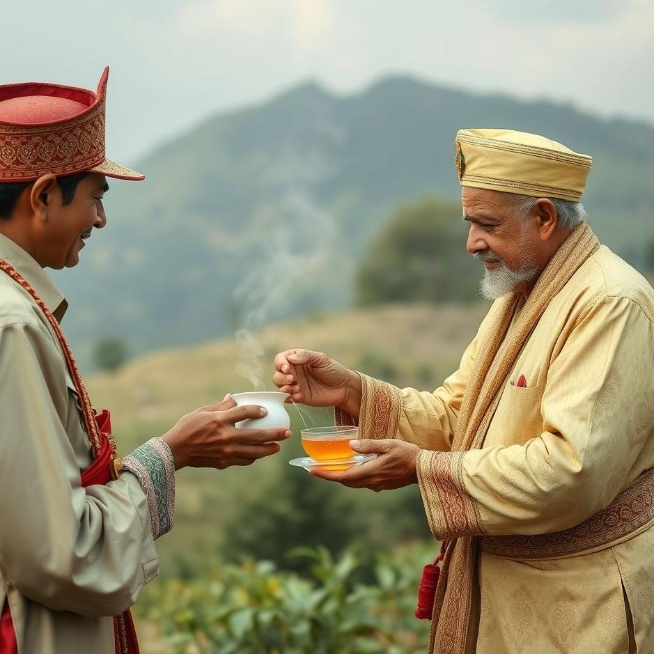 Dream : Giving tea to the district governor in a dream