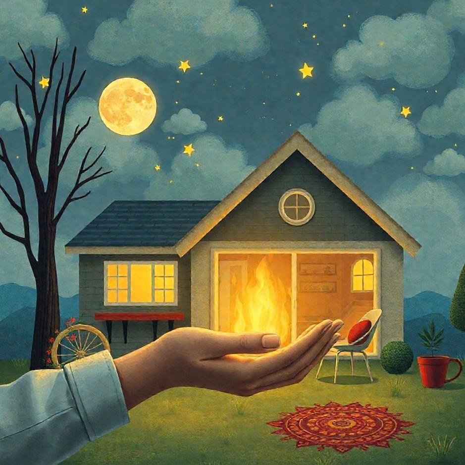 Dream : Giving things from home in a dream