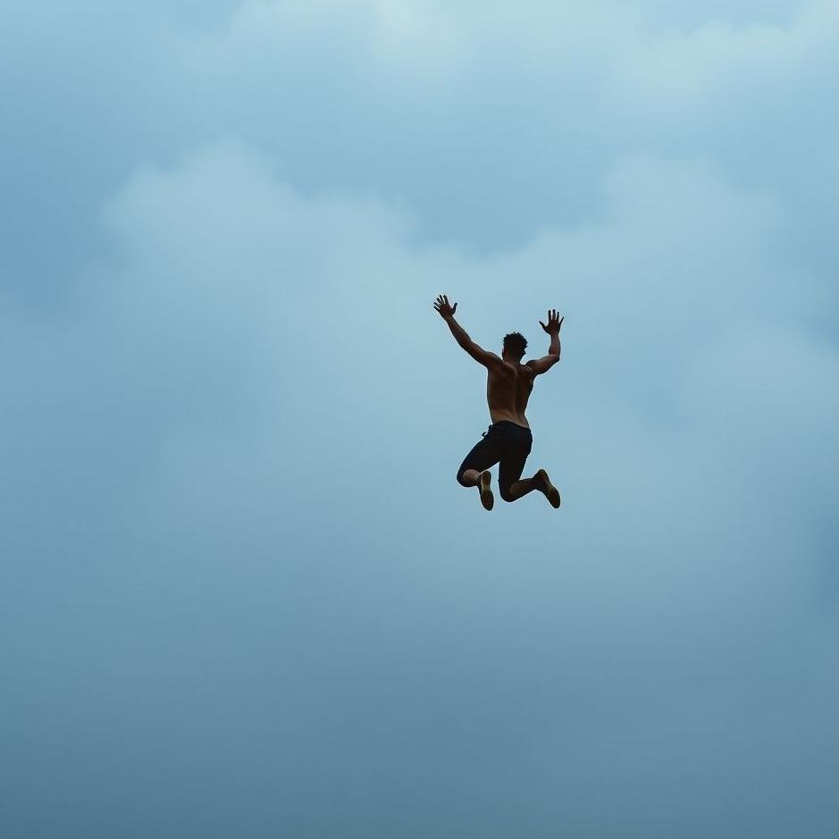 Dream : Giving up jumping from a balcony in a dream