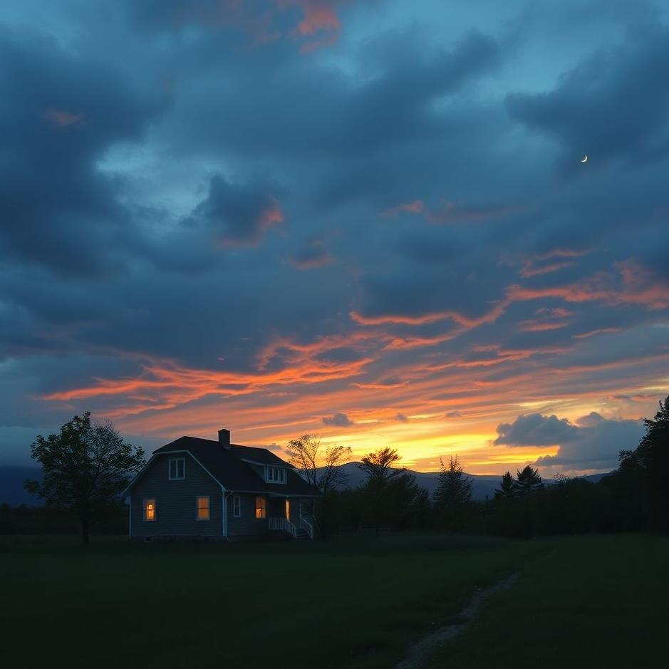 Dream : Giving up on running away from home in a dream