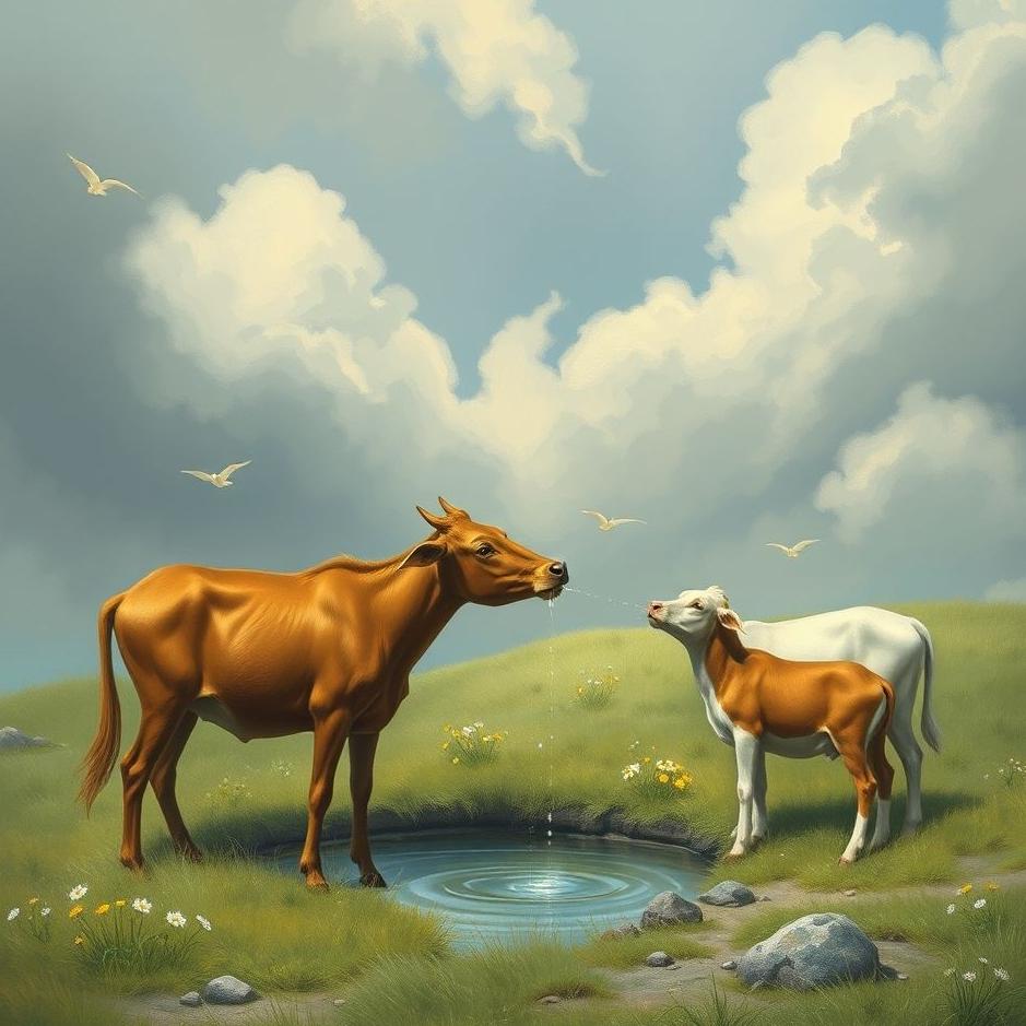 Dream Dictionary : Giving water to animals in a dream