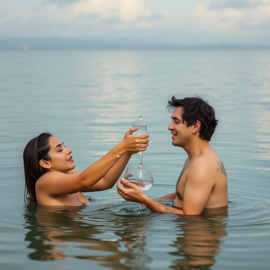 Dream : Giving water to the man you love in your dream