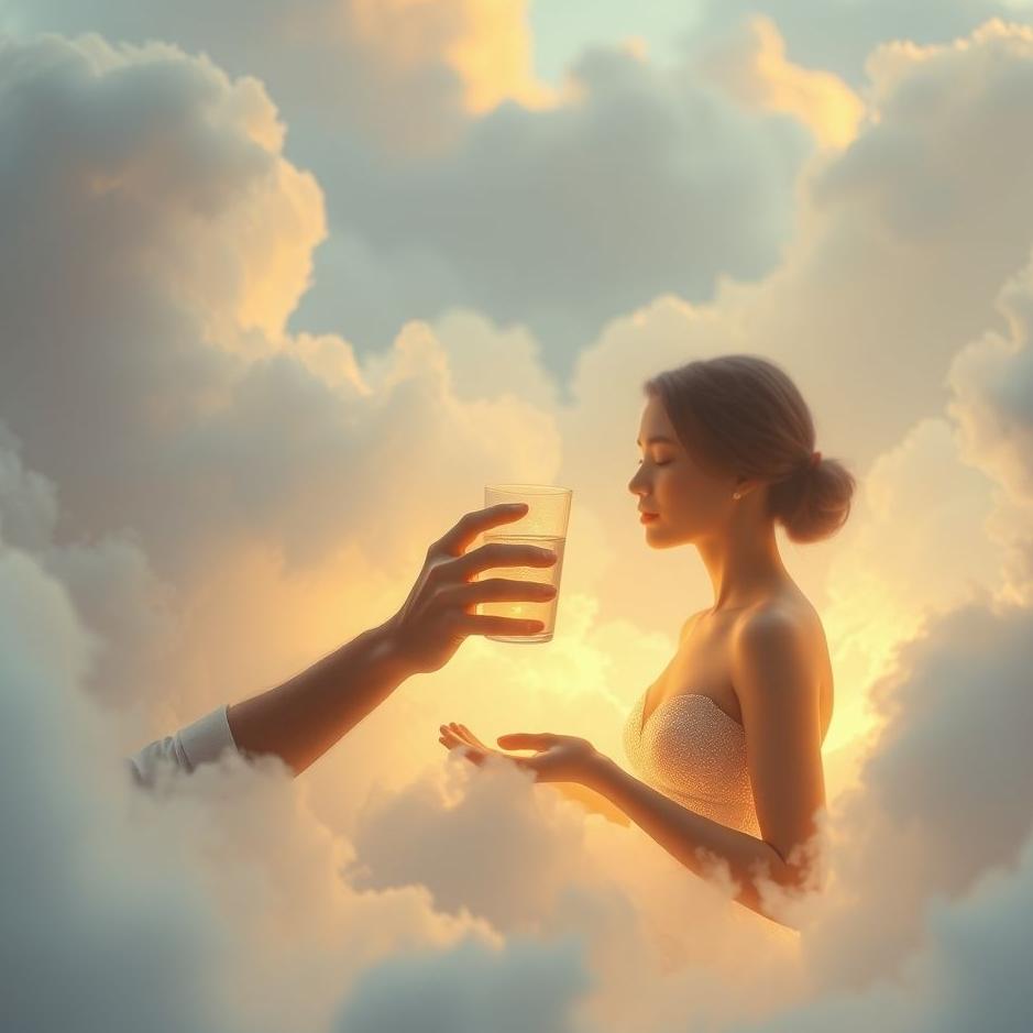 Dream : Giving water to your lover in a dream