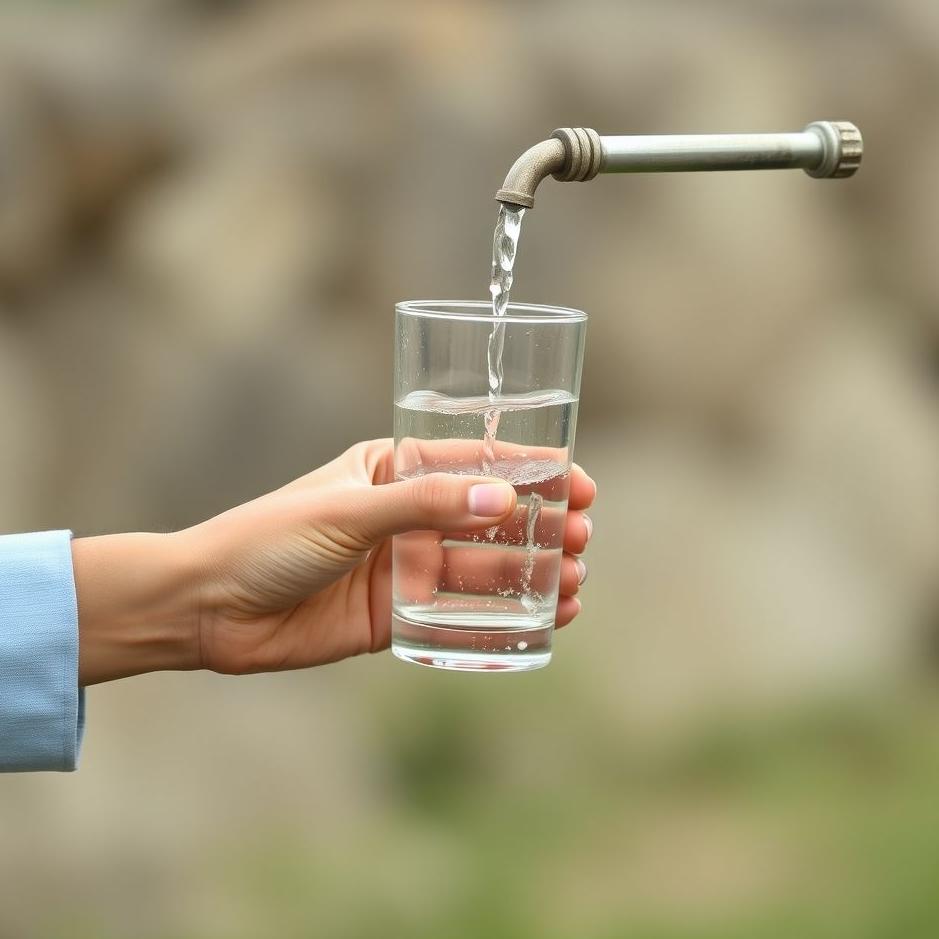 Dream : Giving Water with a Glass