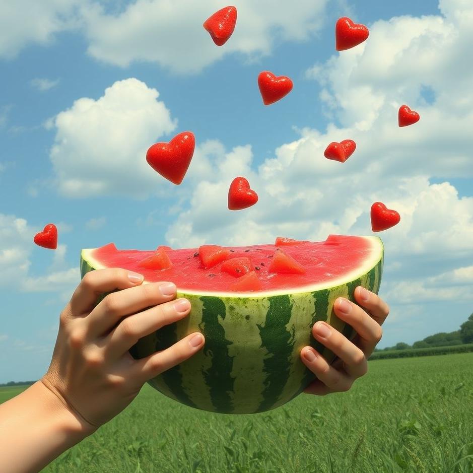 Dream : Giving watermelon in a dream