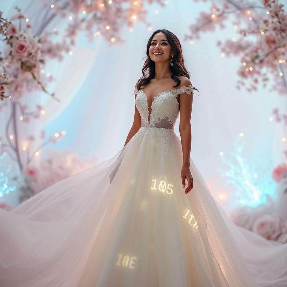 Dream : Giving wedding dress size in a dream