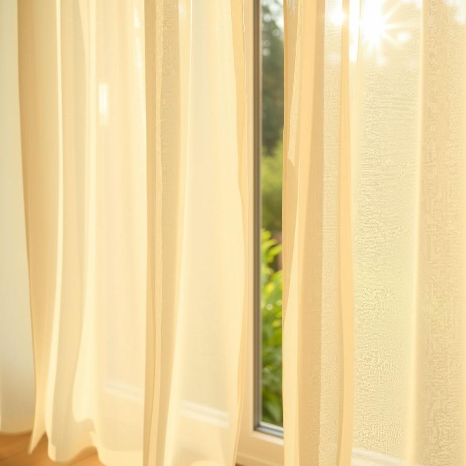 Dream : Glass and curtains 