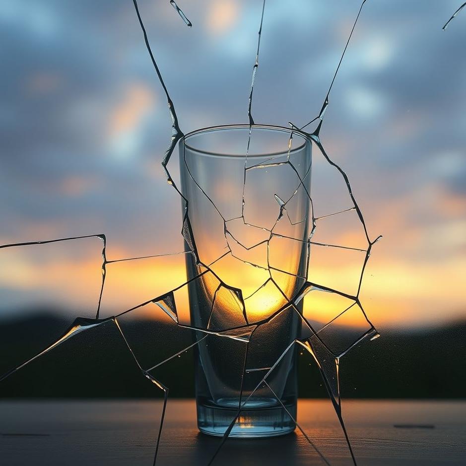 Dream : Glass broken in a dream