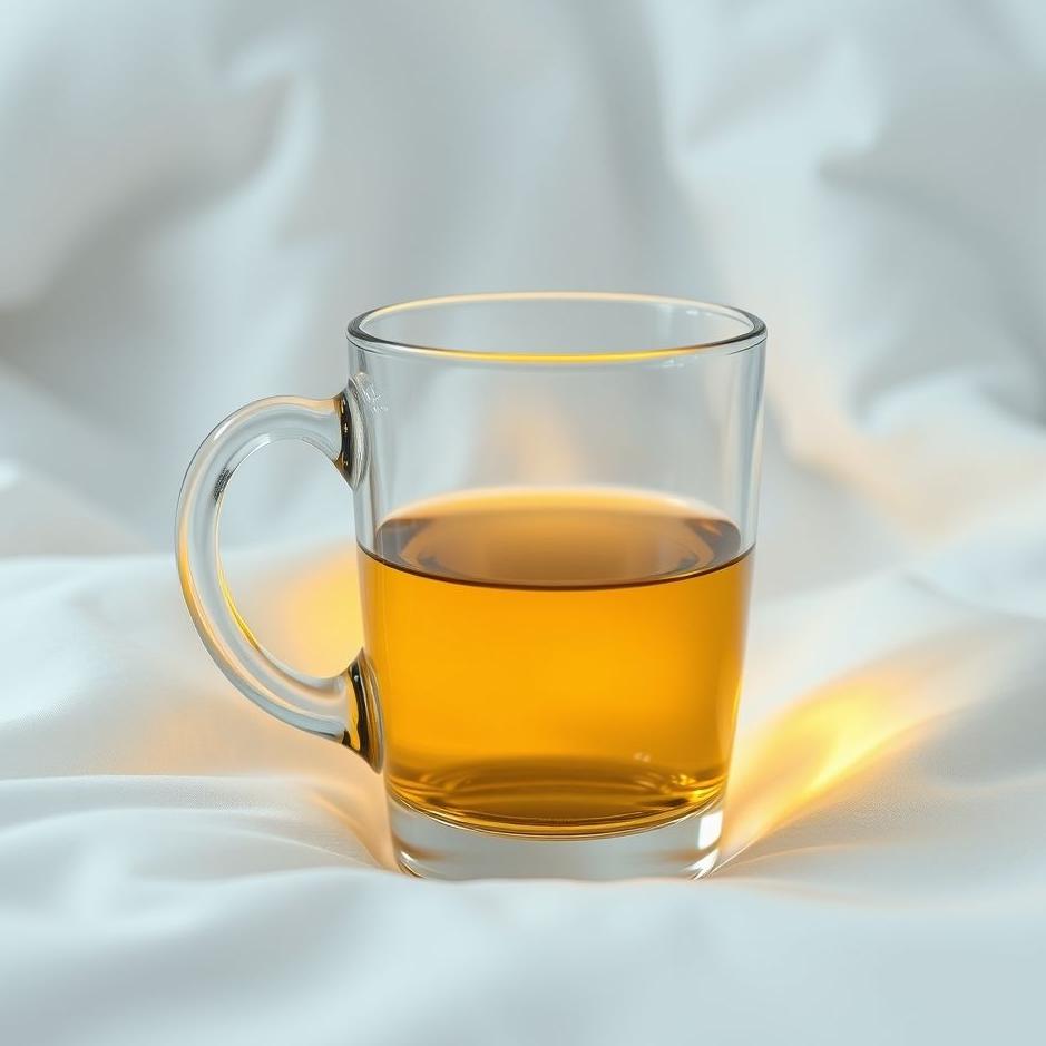 Dream : Glass cup with a handle in a dream