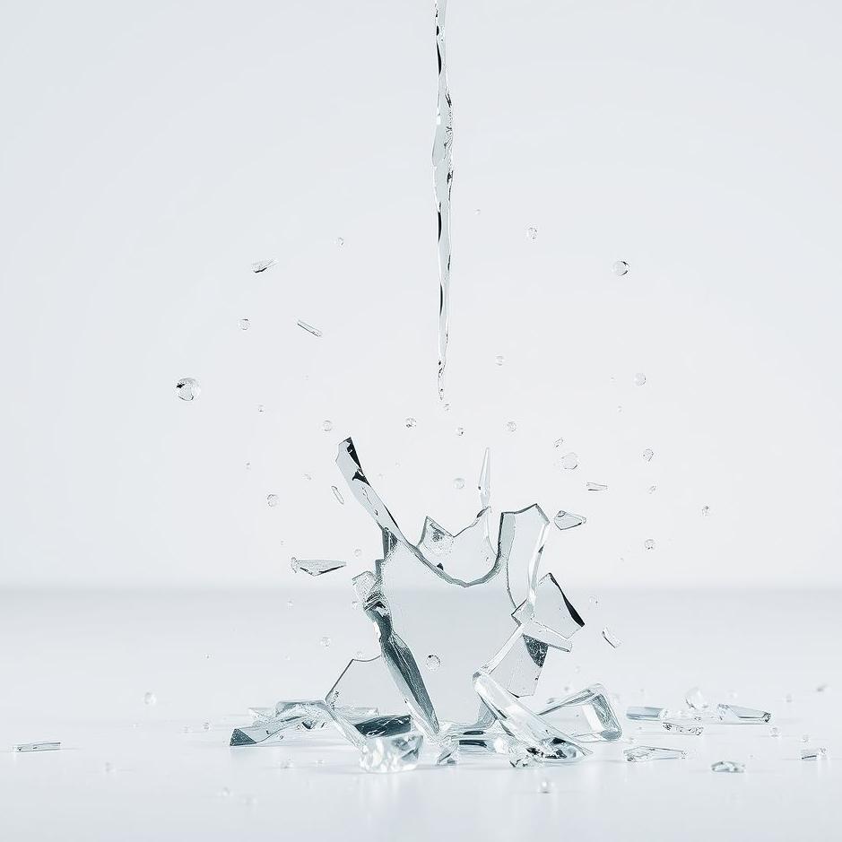 Dream : Glass falling to the floor and breaking 