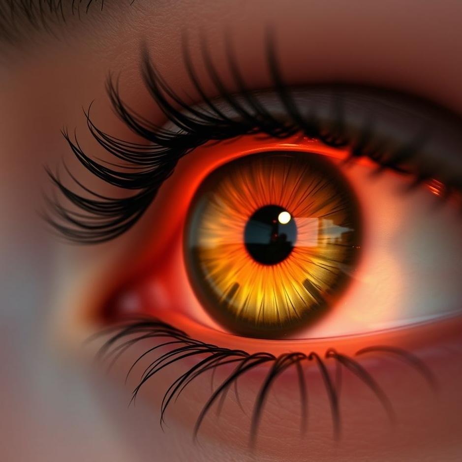 Dream : Glass in your eye in a dream