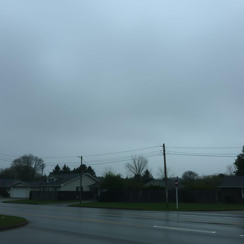 Dream : Gloomy weather in a dream