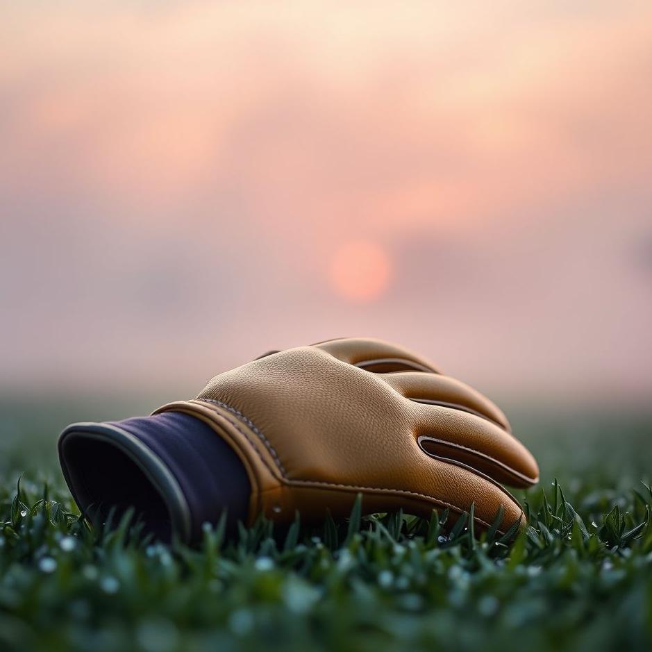 Dream : Goalkeeper's glove in a dream