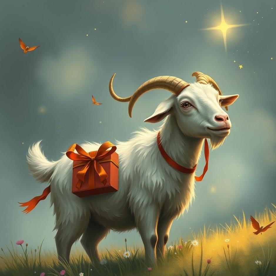 Dream : Goat as a gift in a dream
