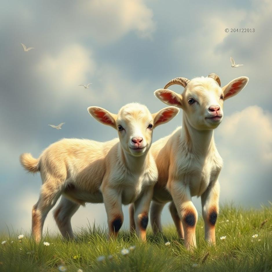 Dream : Goat babies in a dream