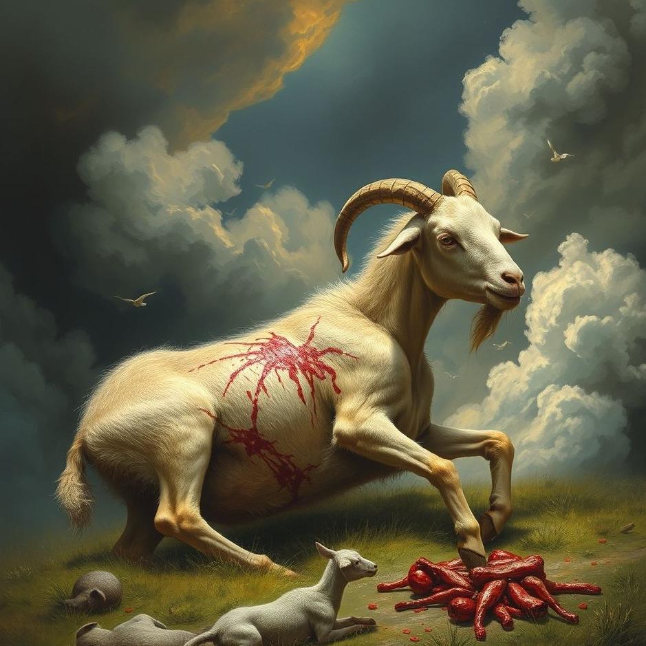 Dream : Goat being slaughtered in a dream