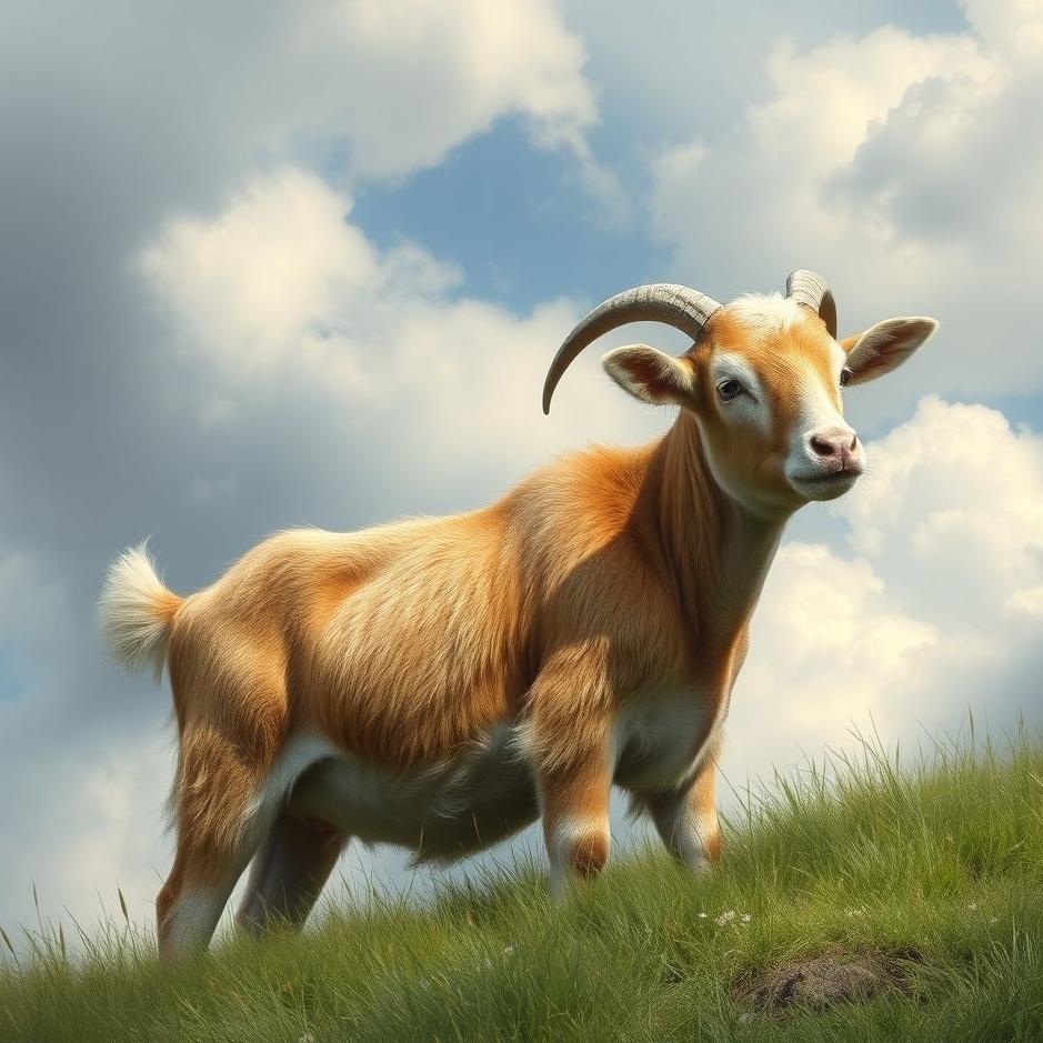 Dream : Goat calf in a dream