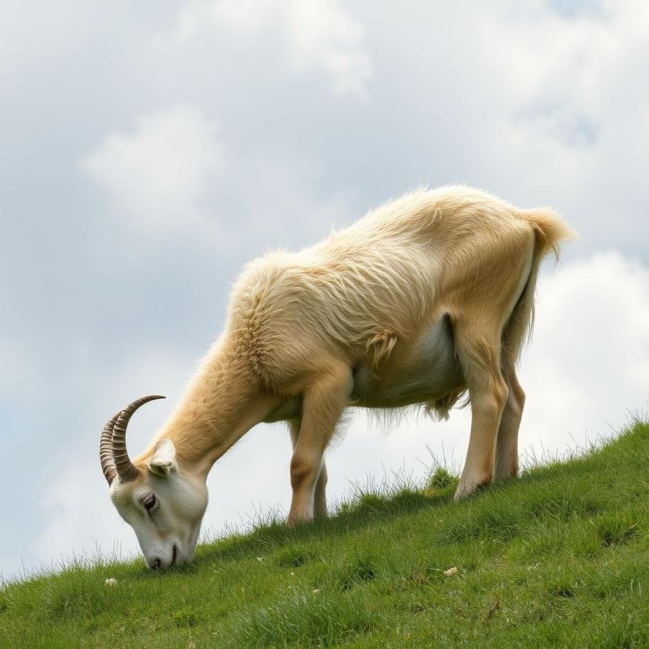Dream : Goat grazing in a dream