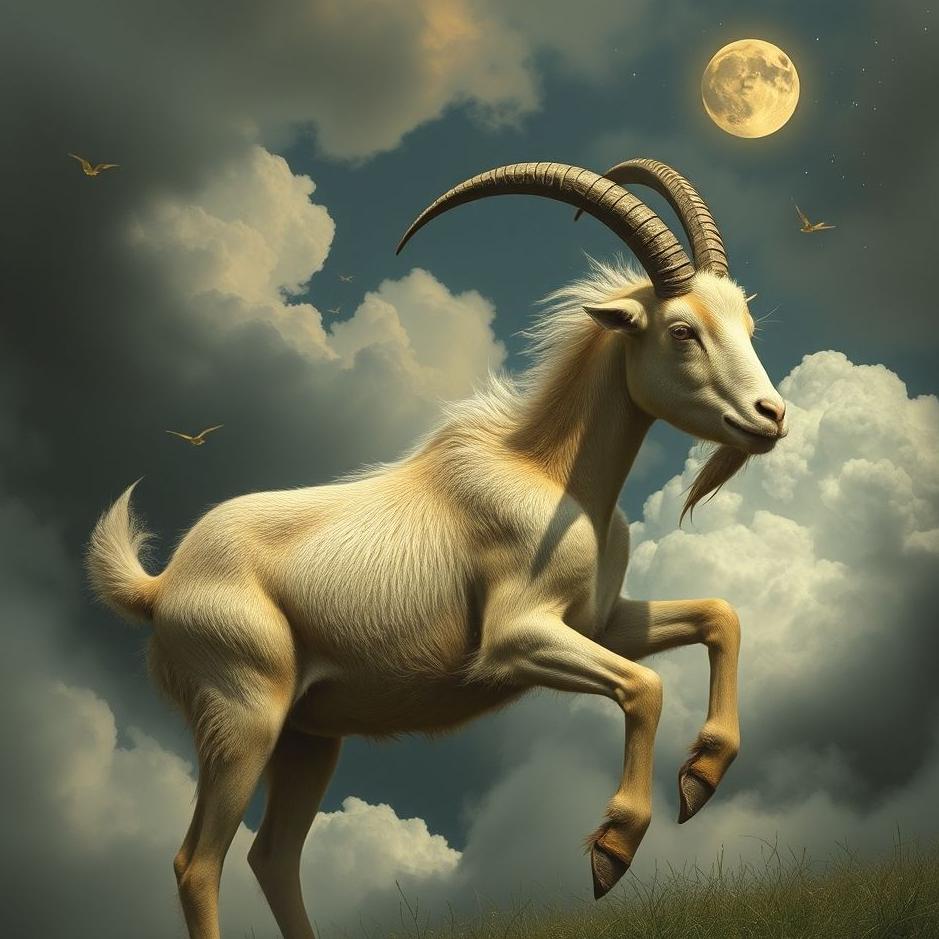 Dream : Goat in the form of a human in a dream