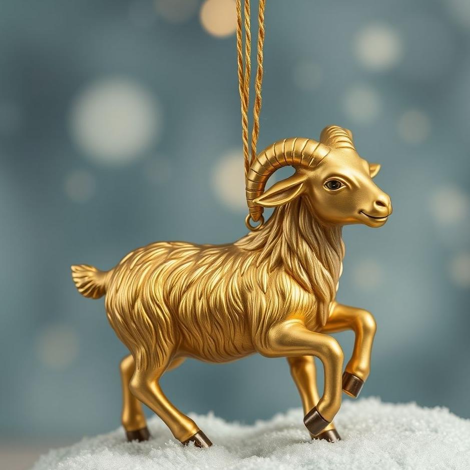 Dream : Goat ornament in a dream