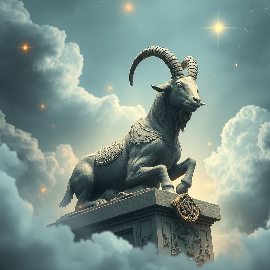 Dream : Goat statue in a dream