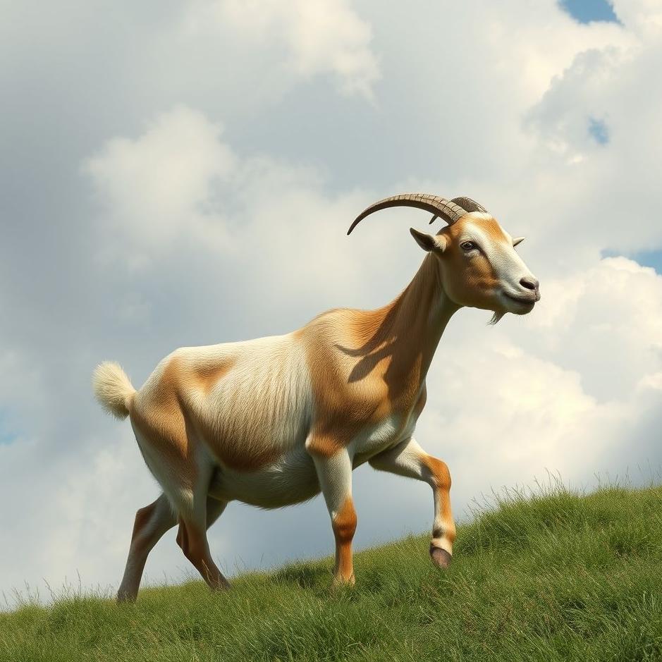 Dream : Goat walking in a dream